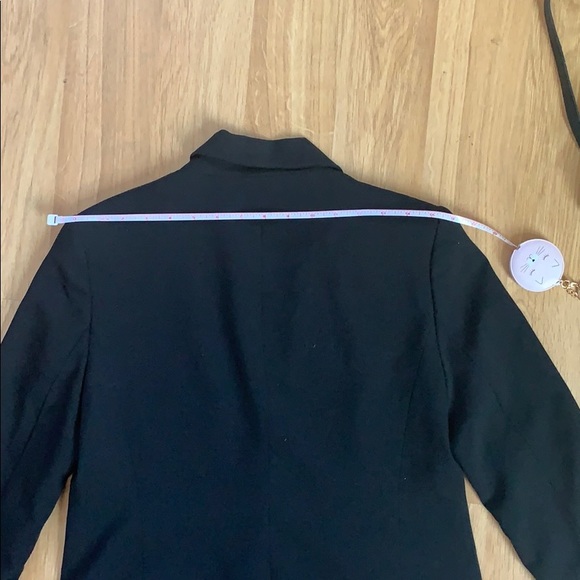 XII | Black Blazer with Zipper Pockets - Picture 8 of 8